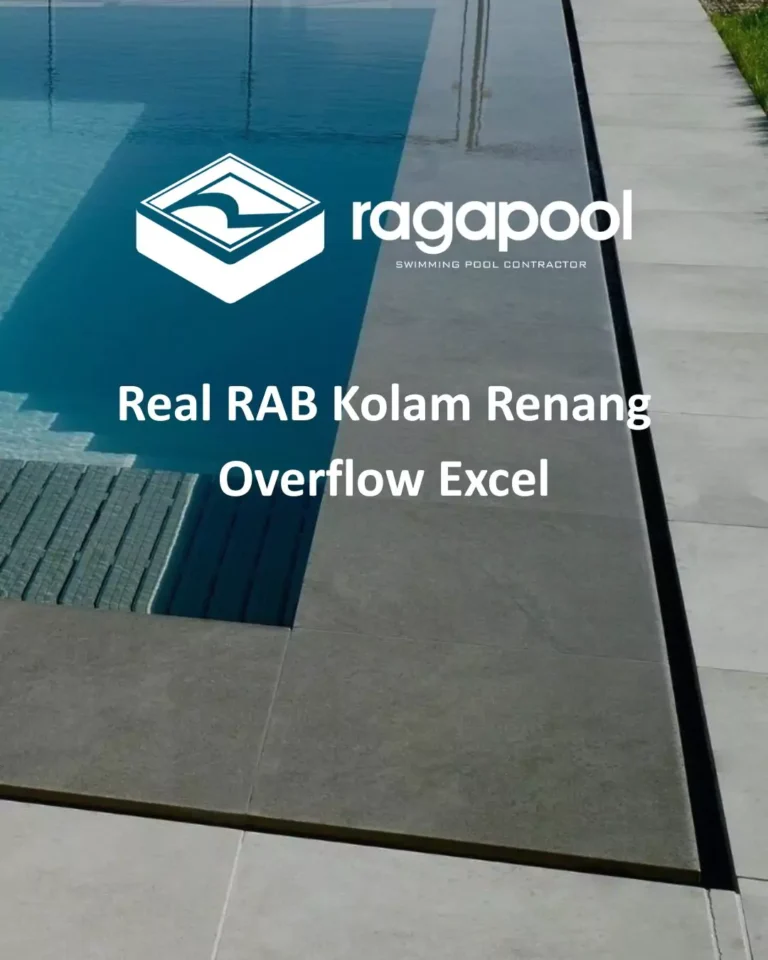 Contoh Real RAB Kolam Renang Overflow Excel