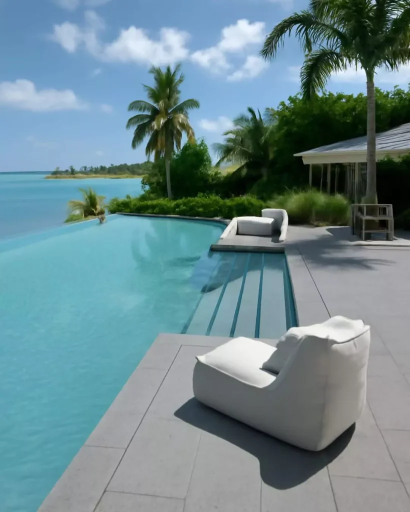 Desain Kolam Renang Infinity (Infinity Pool)