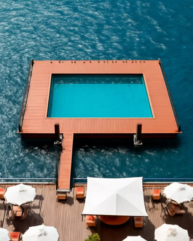 Desain Kolam Renang Terapung (Floating Pool)
