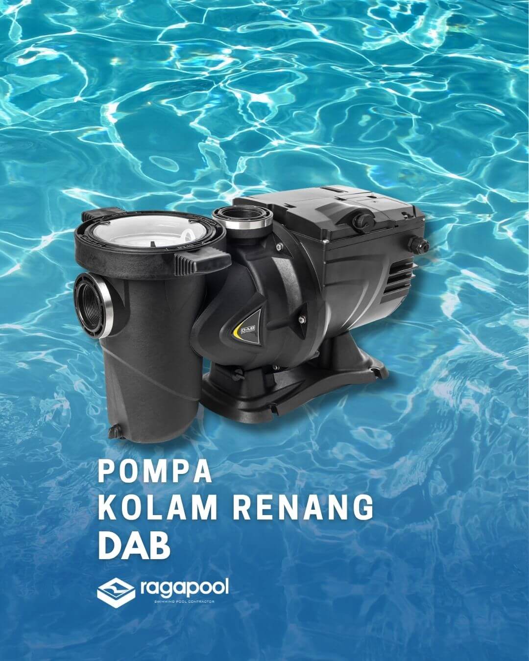 pompa kolam renang dab