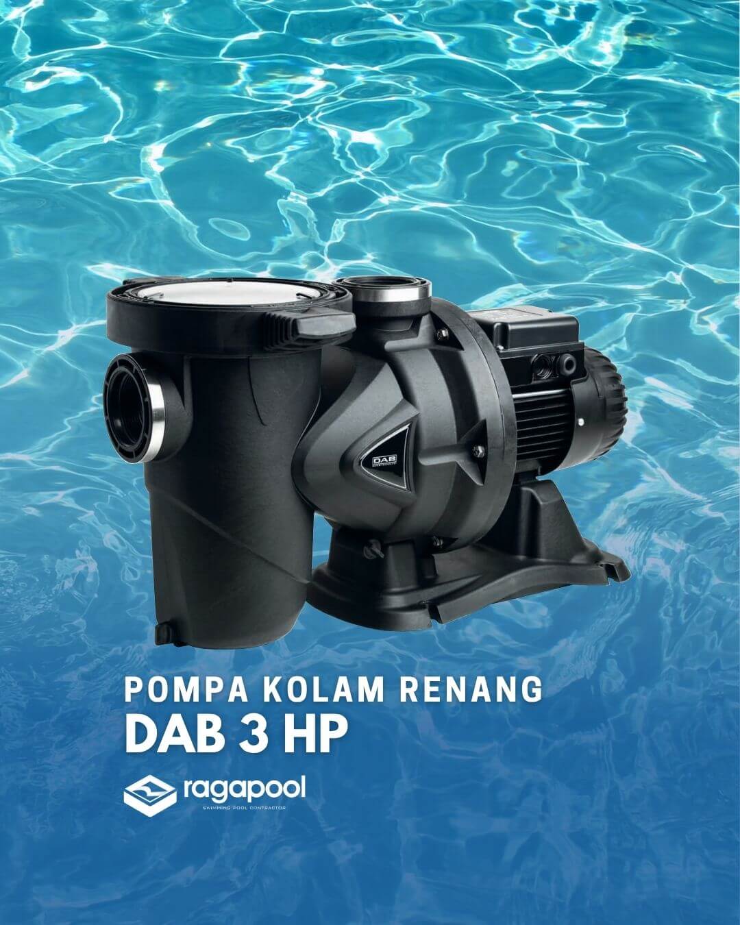pompa kolam renang dab 3 hp