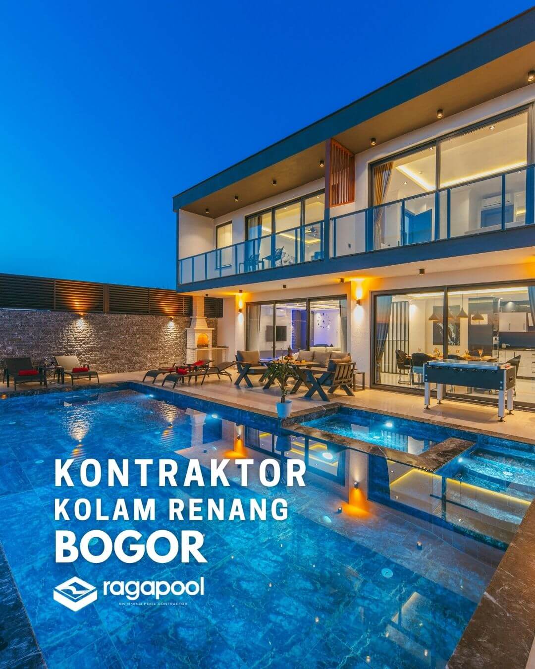 kontraktor kolam renang bogor