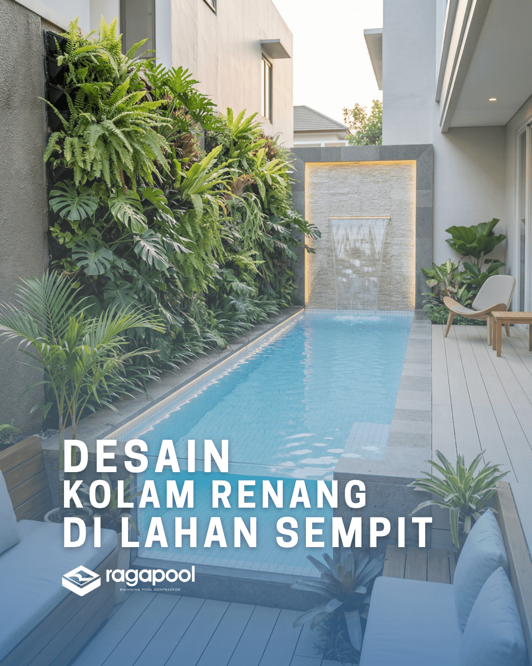 Desain Kolam Renang Di Lahan Sempit