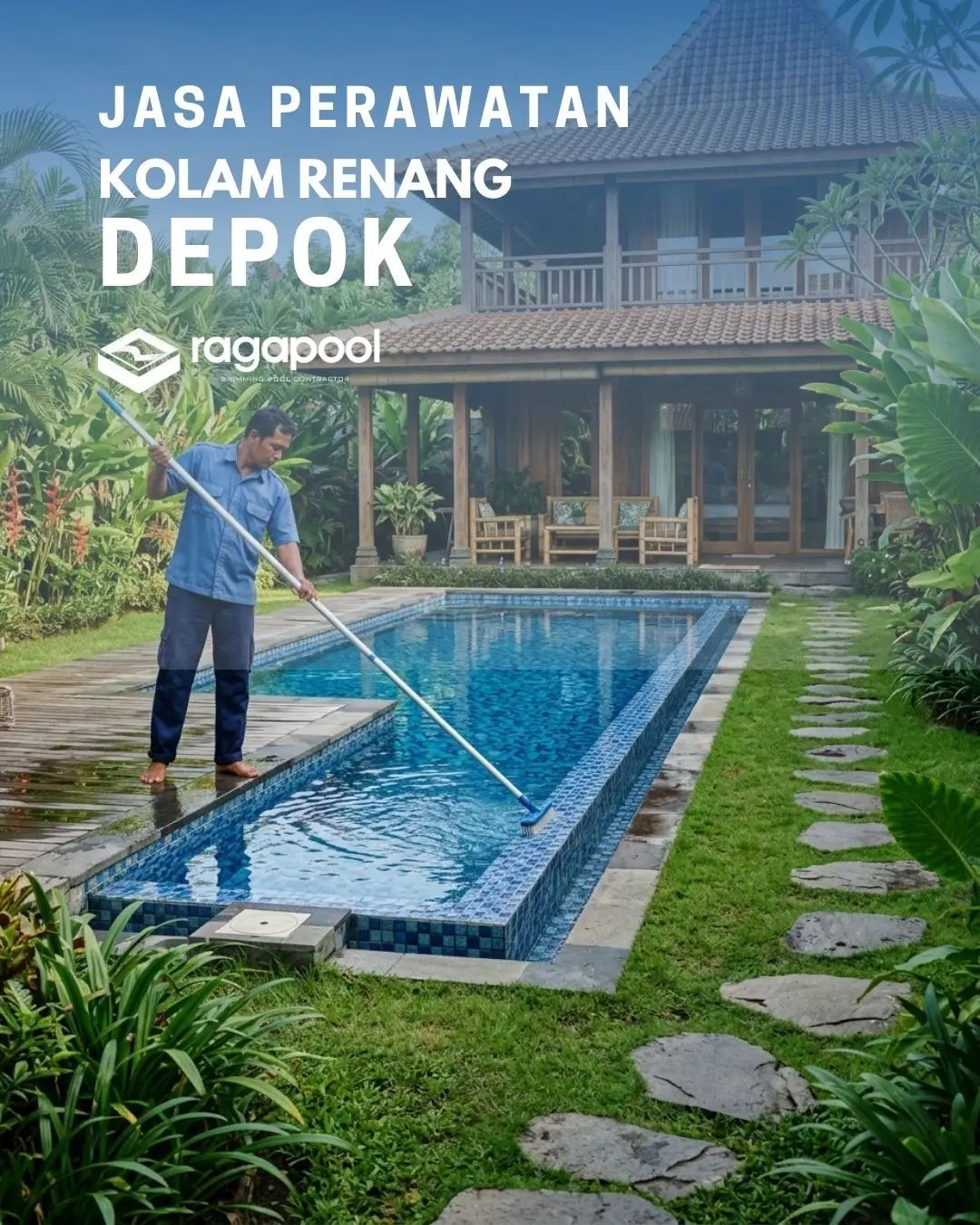 jasa perawatan kolam renang depok