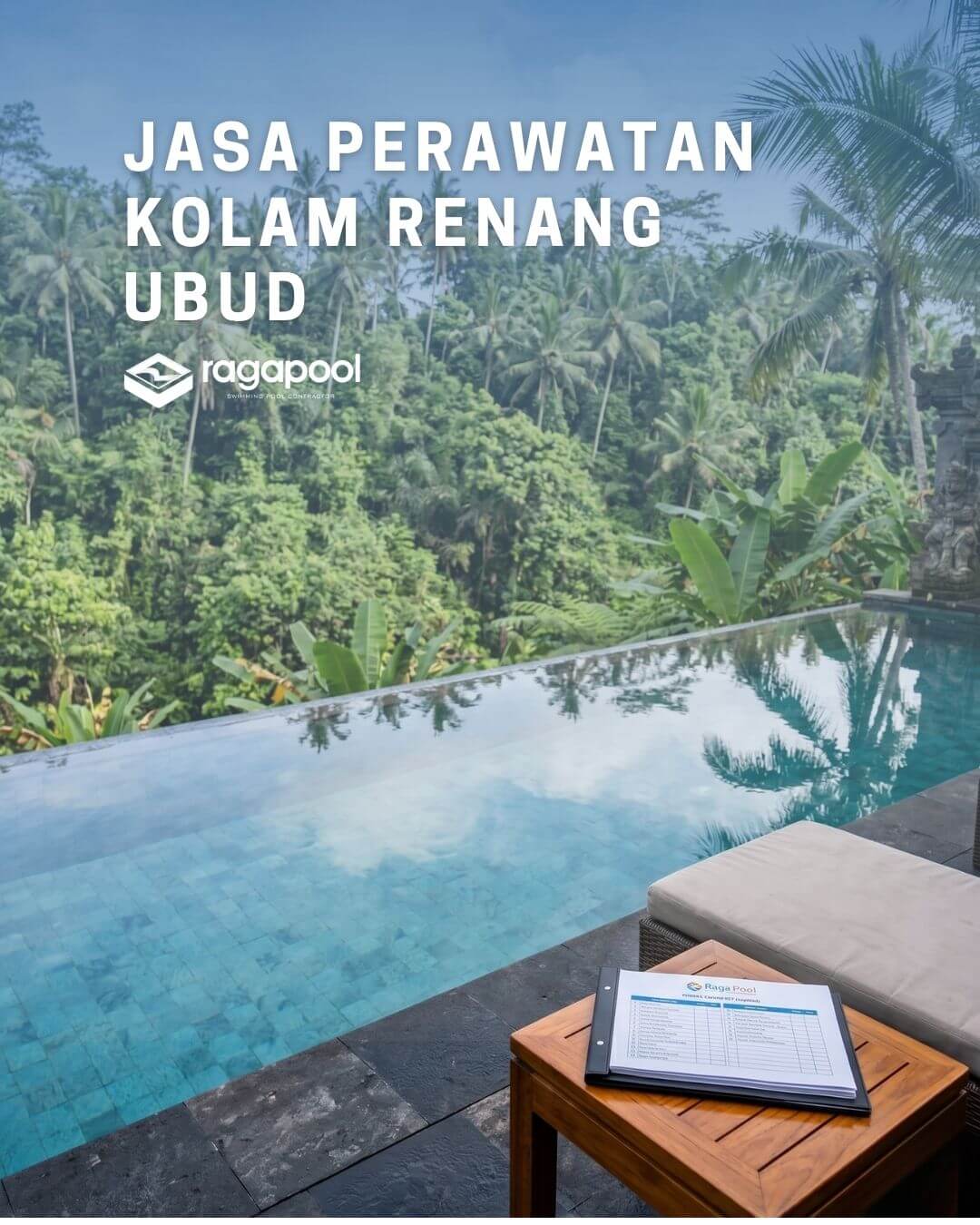 jasa perawatan kolam renang ubud