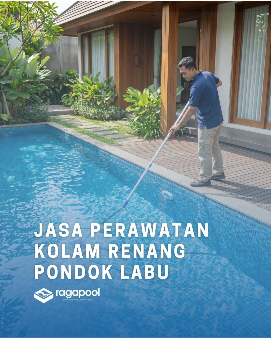 jasa perawatan kolam renang pondok labu