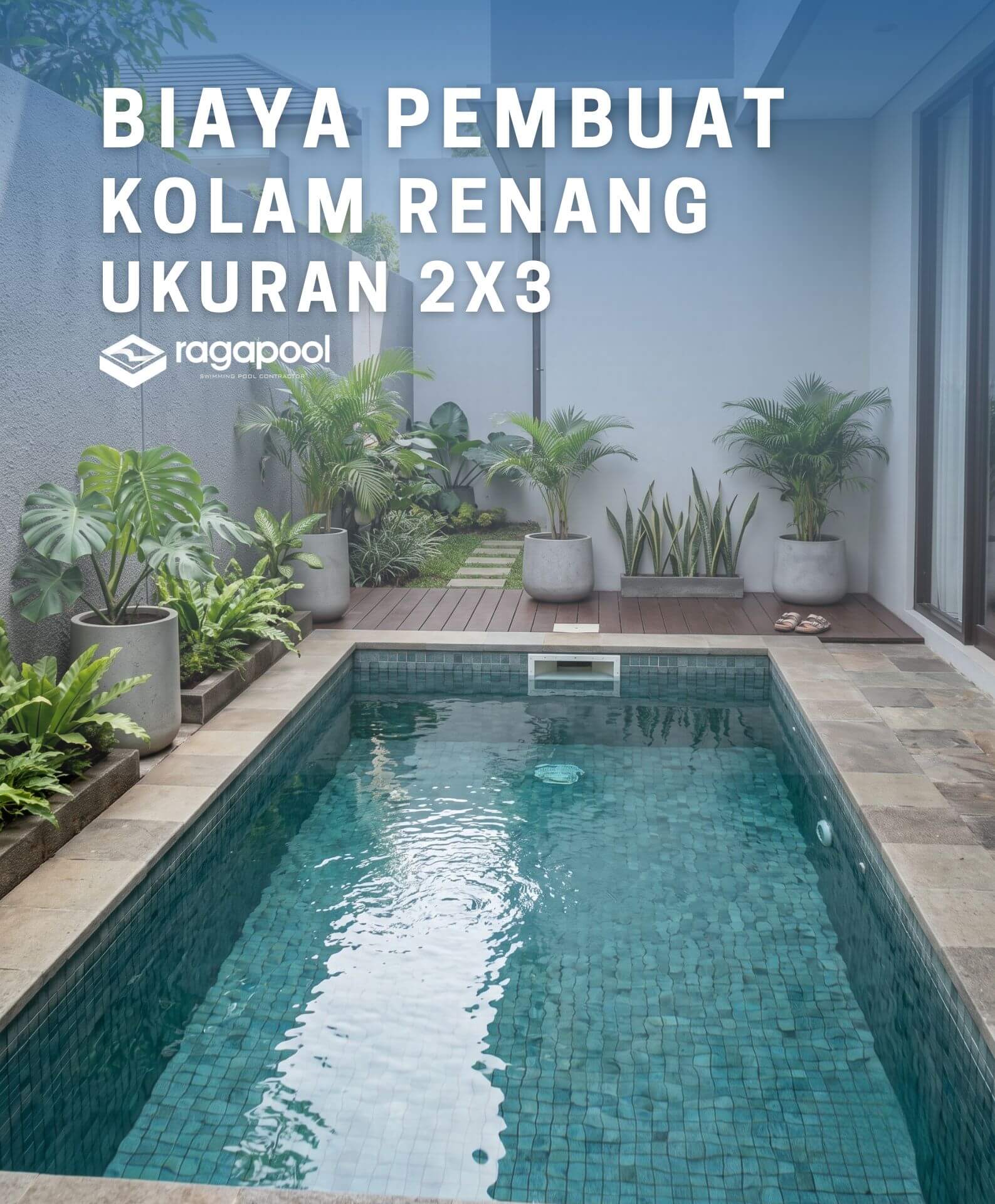 biaya pembuatan kolam renang ukuran 2x3