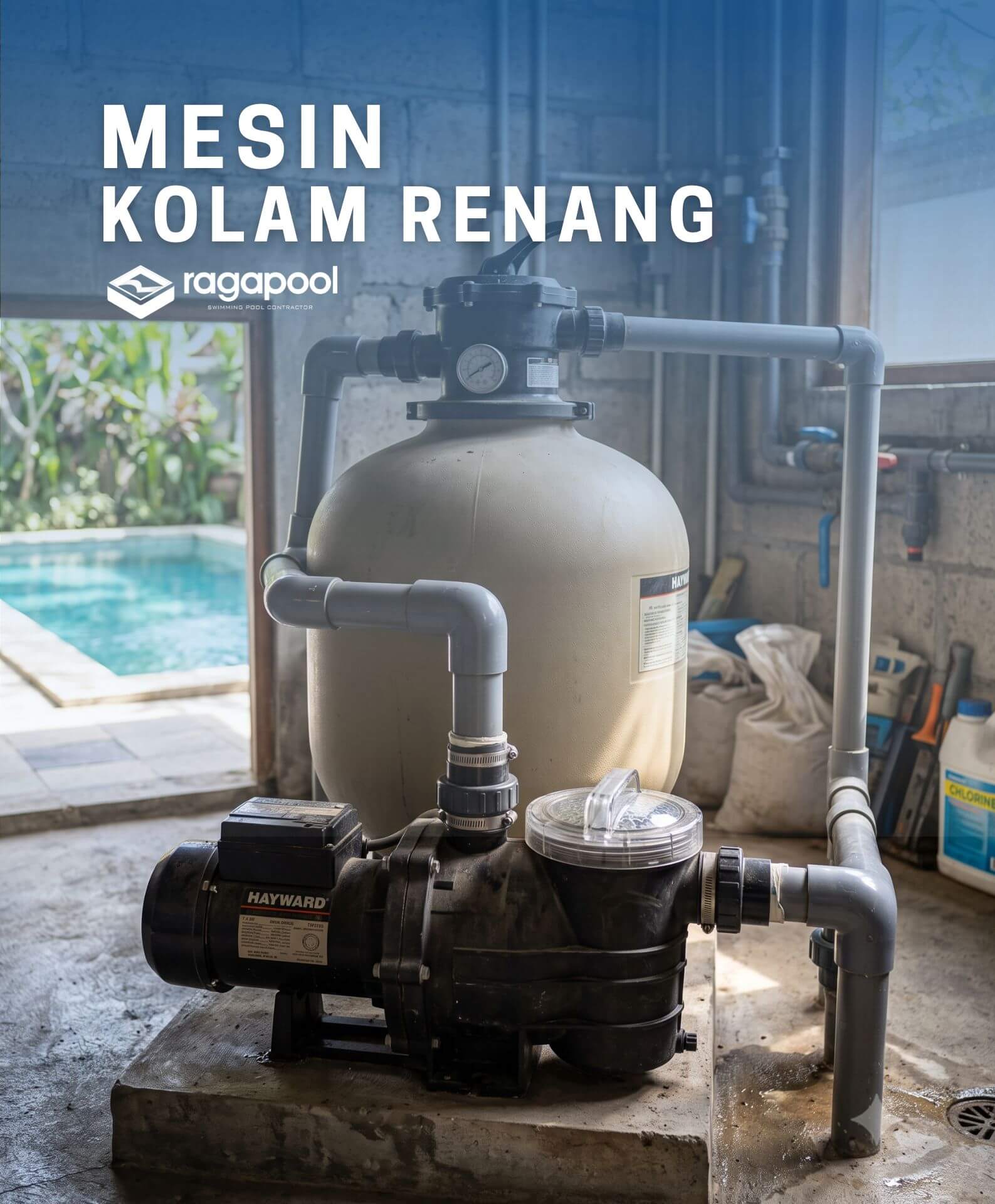 mesin kolam renang
