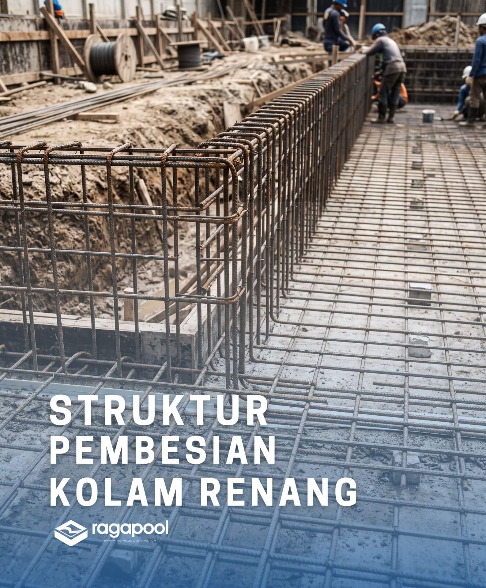 struktur kolam renang