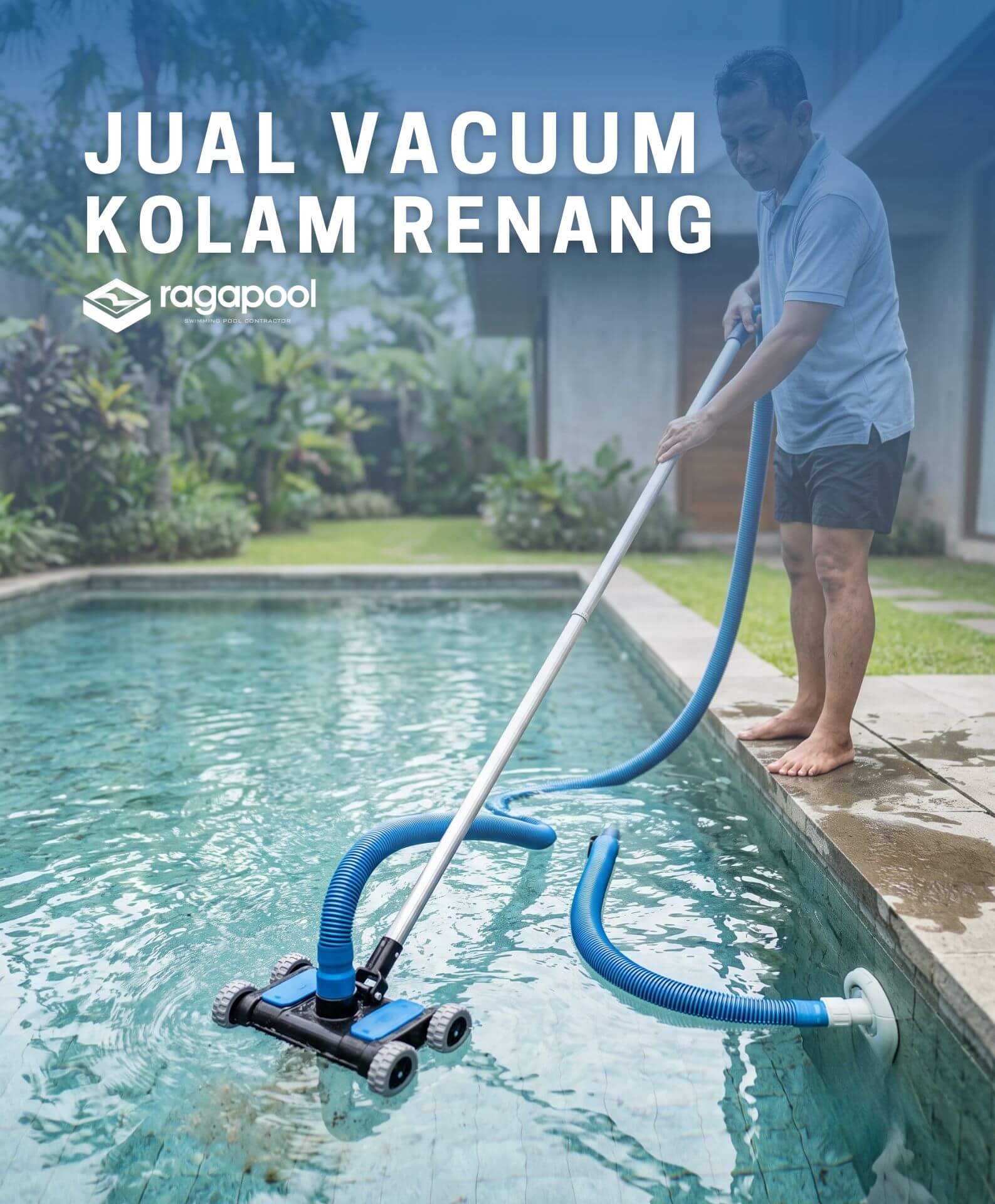 jual vacuum kolam renang