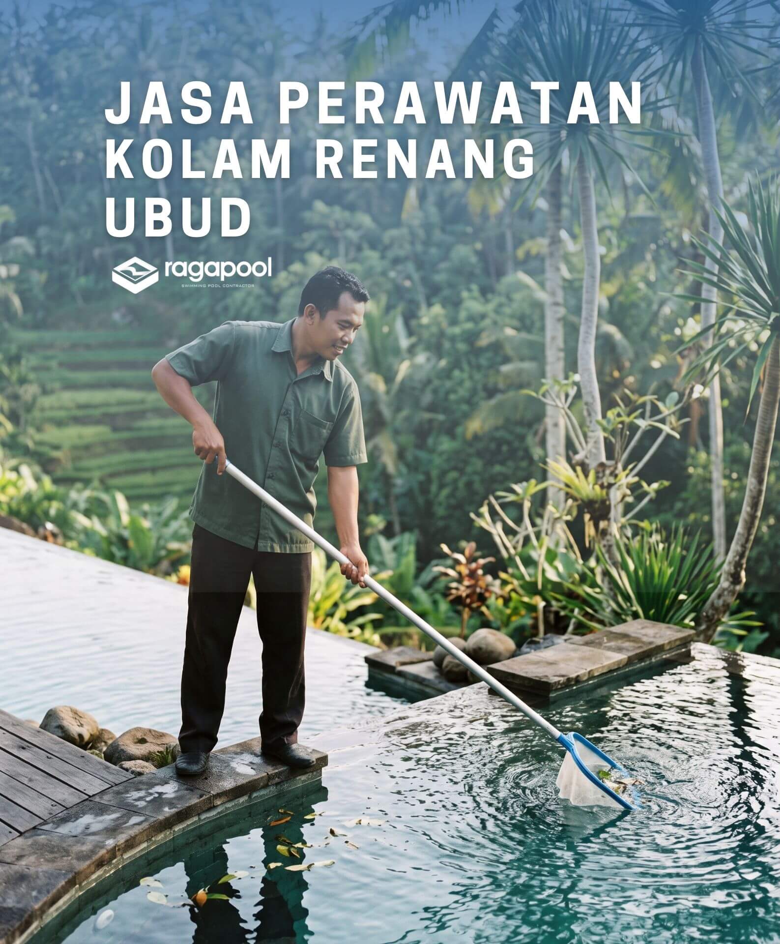 jasa perawatan kolam renang di ubud